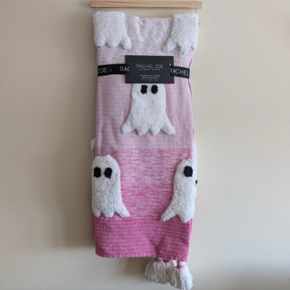 New viral Rachel Zoe Pink Ghost Blanket